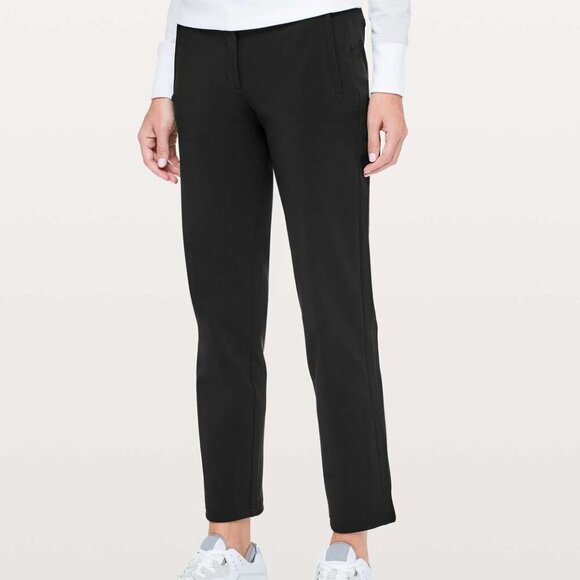 Lululemon On The Move Pant *28" Black Size 6 - Picture 2 of 14